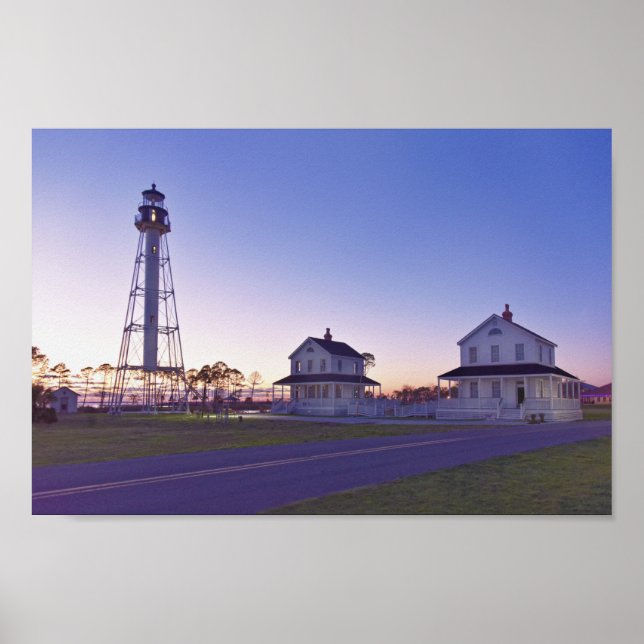 Cape San Blas Lighthouse, Port St. Joe, Florida Poster (Vorne)