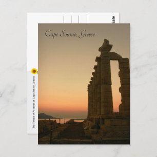 Cape Sounio, Grèce - carte postale