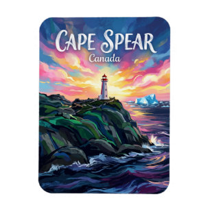 Cape Spear Leuchtturm Kanada Magnet