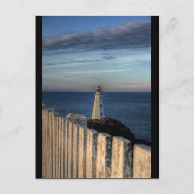 Cape Spear Postkarte (Vorderseite)