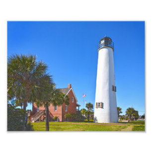 Cape St. George Lighthouse, Florida Fotodruck