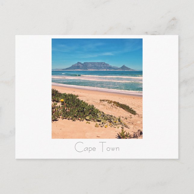 Cape Town Afrique du Sud Table Mountain Carte post (Devant)