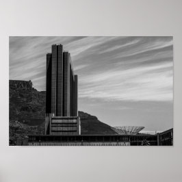 Cape Town Cityscape Table Mountain Südafrika Poster