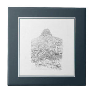 Cape Town Lion's Head City Architecture Fliese