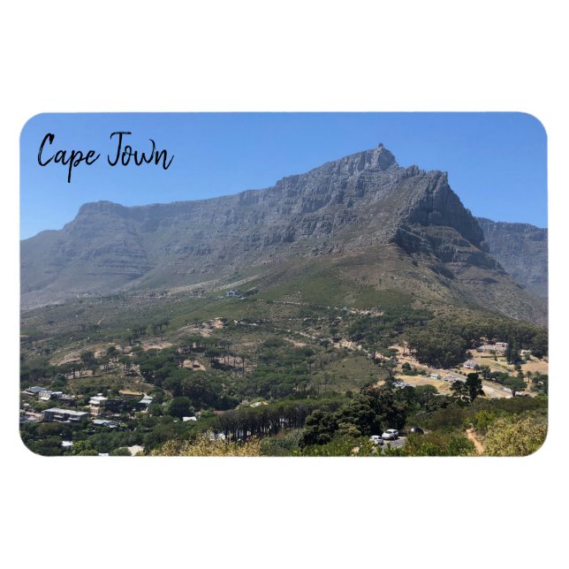 Cape Town Mountain Magnet (Horizontal)