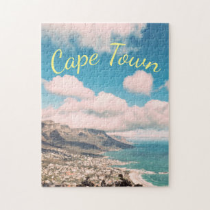 Cape Town South Africa Table Mountain Ocean