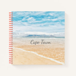 Cape Town Table Mountain Beach Notebook Notizbuch