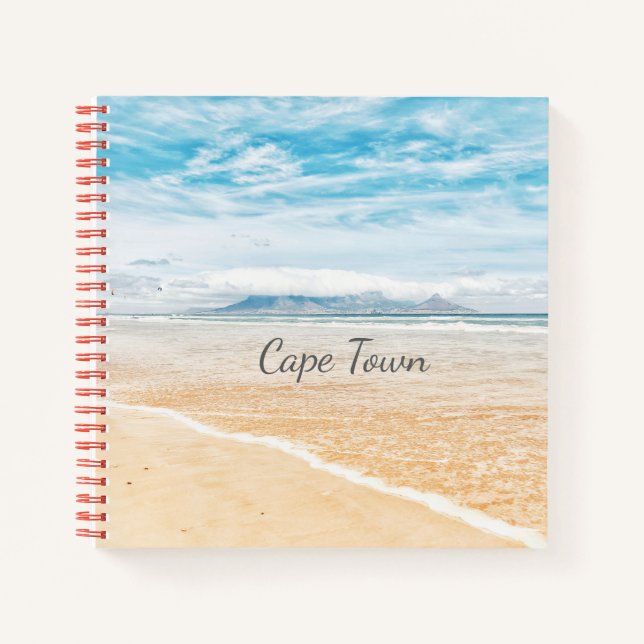 Cape Town Table Mountain Beach Ocean Carnet (Devant)