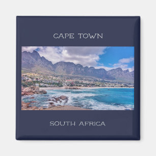 Cape Town Table Mountain Beach Ocean View Magnet