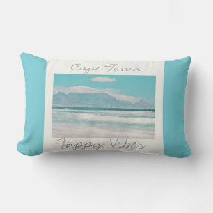 Cape Town Table Mountain Happy Vibes Throw Kissen