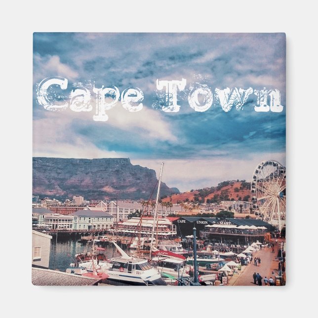 Cape Town Table Mountain Magnet (Vorne)