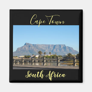 Cape Town Table Mountain View Paysage Magnet