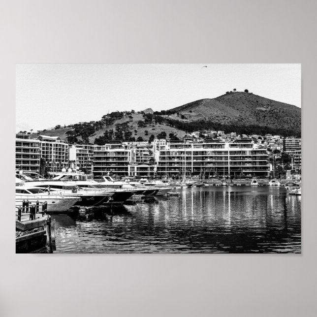 Cape Town Waterfront South Africa SA Architecture Poster (Vorne)