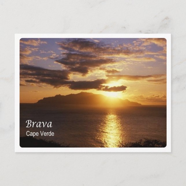 Cape Verde - Brava - Postkarte (Vorderseite)