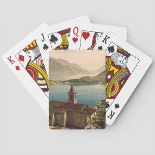 Capello St. Angelo, See Como, Lombardei, Italien Spielkarten