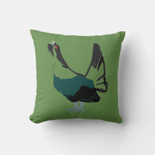 Capercaillie Vogel Art Cushion Kissen