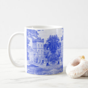 Capernwray Hall (blau) - Kaffeetasse