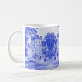 Capernwray Hall (blau) - Kaffeetasse