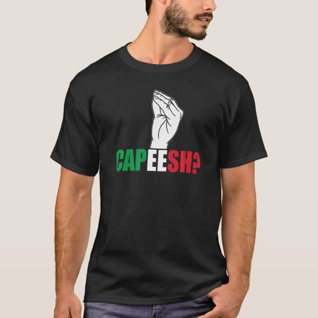 Capesh Italian Roots Italy Culture T-Shirt (Vorderseite)