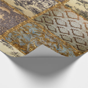 Capetian elegante Steppdecke 15 Geschenkpapier