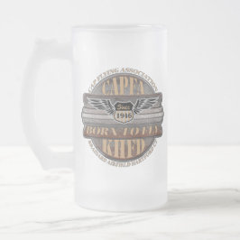 CAPFA-Tasse Mattglas Bierglas