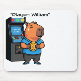 Capibara Arcade Gamer Mousepad