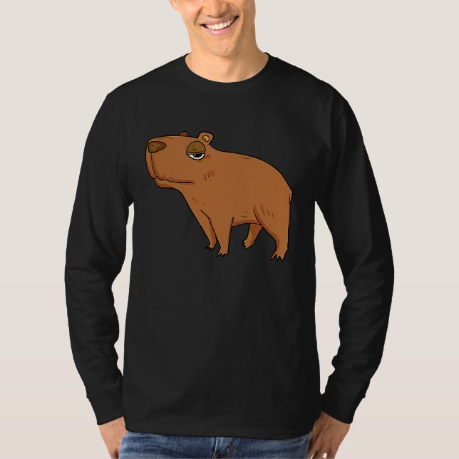 Capibara Water Pig T-Shirt (Vorderseite)