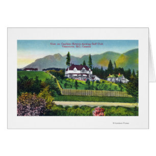 Capilano Anwesen, die den Golf-Verein zeigen