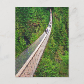 Capilano Suspension Bridge Postcard Postkarte