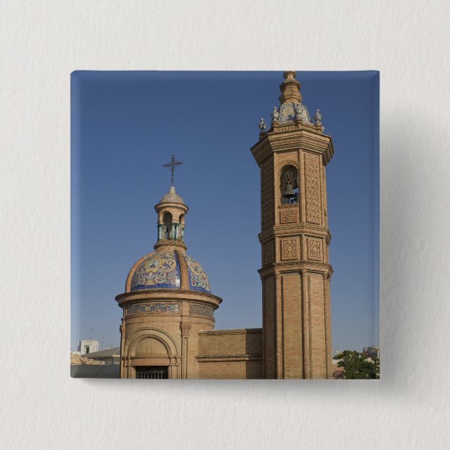 Capilla del Carmen, Sevilla, Spanien Button (Vorderseite)