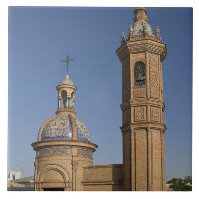 Capilla del Carmen, Sevilla, Spanien Fliese (Vorderseite)