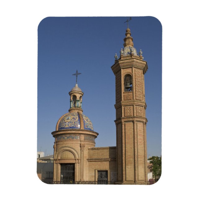 Capilla del Carmen, Sevilla, Spanien Magnet (Vertikal)