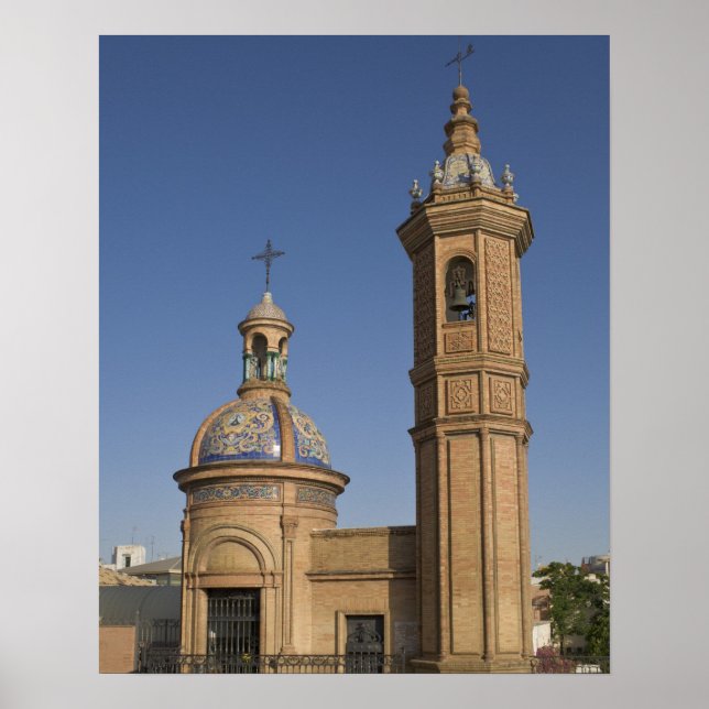 Capilla del Carmen, Sevilla, Spanien Poster (Vorne)