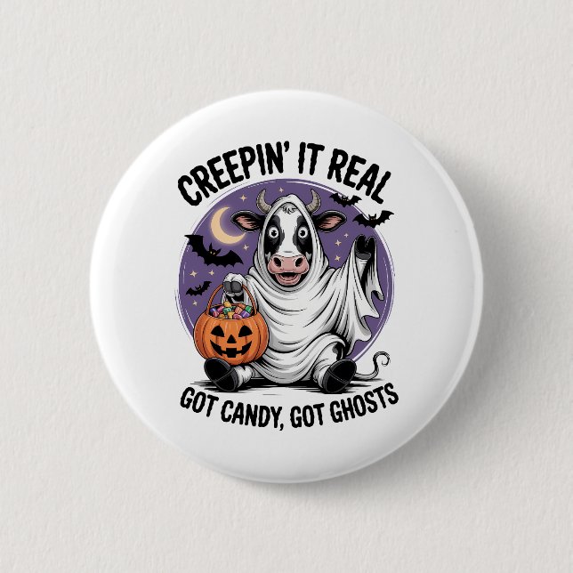 Cäpin Halloween Button (Vorderseite)