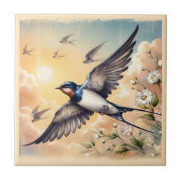 Capistrano Barn Schluchten Golden Sunset Fliese