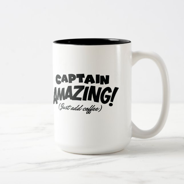 Capitaine Amazing Mug (Droit)