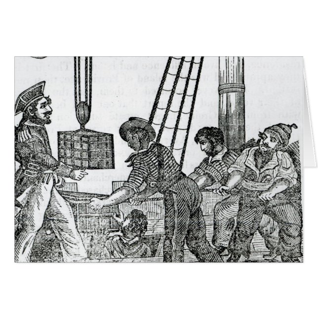 Capitaine Avery recevant trois coffres de trésor (Devant horizontal)