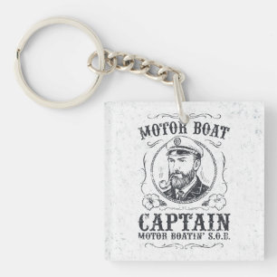 Capitaine de bateau à moteur drôle Pontoon bateau