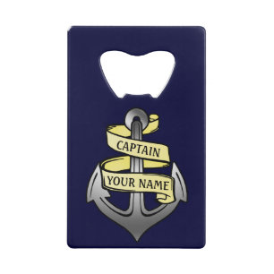 Capitaine de bateau personnalisable votre Ancre