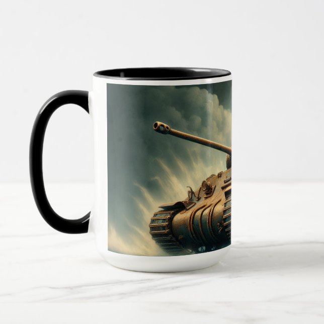 "Capitaine de l'aquarium" Café Mug (Gauche)