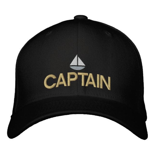 Capitaine de navire Casquette brodé (Devant)