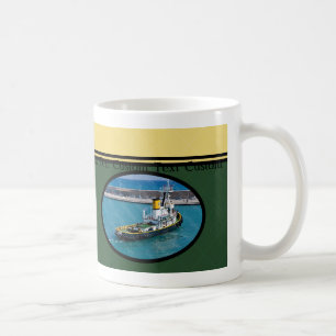 Capitaine fait sur commande Mug de bateau de
