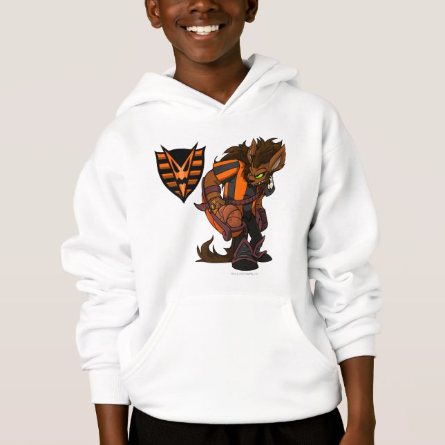 Capitaine hanté 1 d'équipe en bois (Devant)