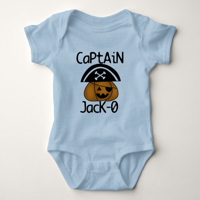 Capitaine Jack=O T-shirts et cadeaux Halloween (Devant)