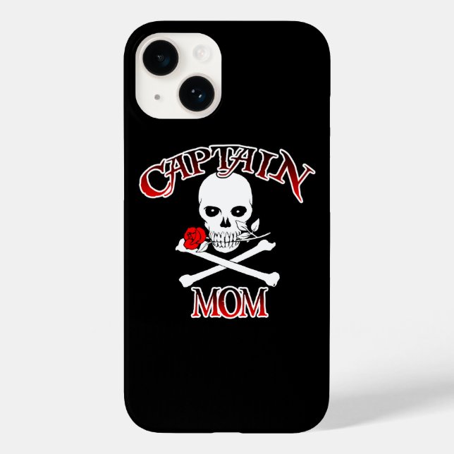 Capitaine Maman iPhone 6 Coque (Verso)