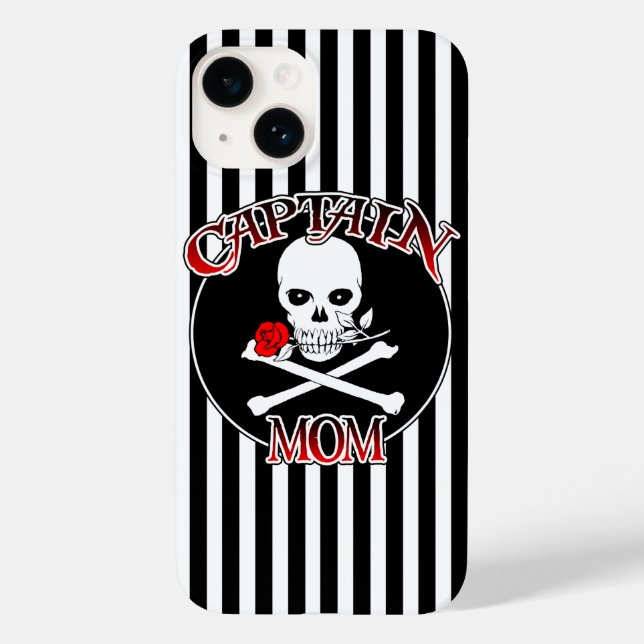 Capitaine Maman iPhone 6 Coque (Verso)