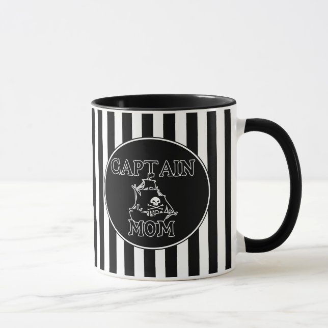 Capitaine Maman Mug (Droite)