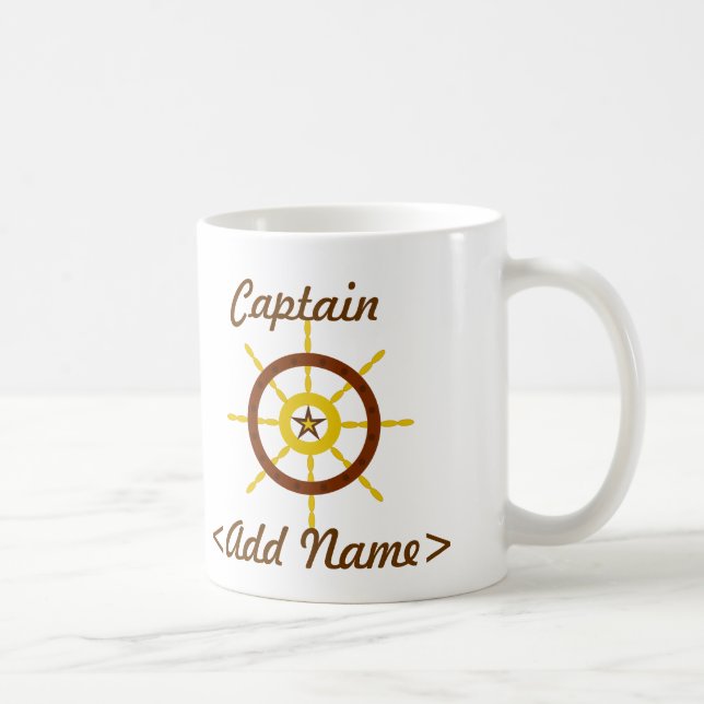 Capitaine Mug personnalisé (Droite)
