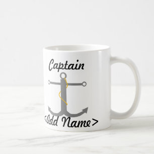 Capitaine Mug personnalisé