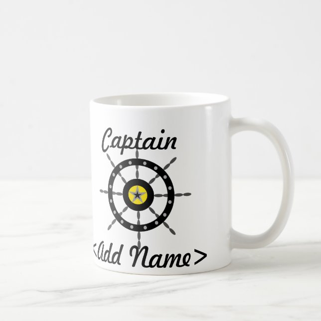Capitaine Mug personnalisé (Droite)